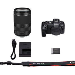 Canon EOS R8 + RF 24-240mm f/4-6.3 IS USM kaina ir informacija | Skaitmeniniai fotoaparatai | pigu.lt