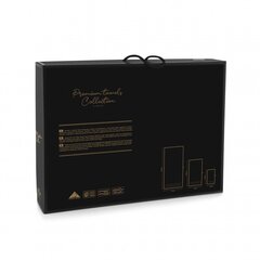 Комплект полотенец Paulo 3, черный цена и информация | Полотенца | pigu.lt