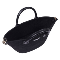 Luhta moteriškas laisvalaikio krepšys OUKKOLA, juodas kaina ir informacija | Moteriškos rankinės | pigu.lt