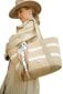 Luhta moteriškas laisvalaikio krepšys OTSOINEN, smėlio spalvos цена и информация | Moteriškos rankinės | pigu.lt