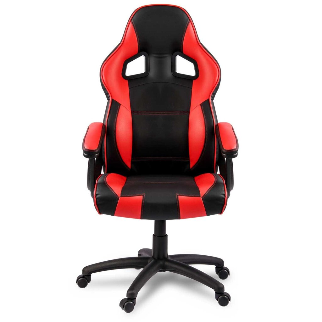Biuro kėdė Sofotel, juoda/raudona kaina ir informacija | Biuro kėdės | pigu.lt