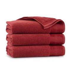 Zwoltex elipsinis rankšluostis, raudonas, 30x50 cm kaina ir informacija | Rankšluosčiai | pigu.lt