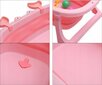 Sulankstoma kūdikio vonelė, rožinė 20x44x67 cm kaina ir informacija | Maudynių priemonės | pigu.lt