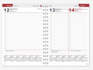 Рабочая тетрадь Spirex Pattern цена и информация | Календари, ежедневники | pigu.lt