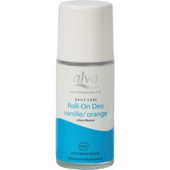 Dezodorantas Alva Roll-on Deodorant Vanilla-Orange, 50 ml kaina ir informacija | Dezodorantai | pigu.lt