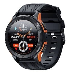 Oukitel BT10 Black/Orange kaina ir informacija | Išmanieji laikrodžiai (smartwatch) | pigu.lt