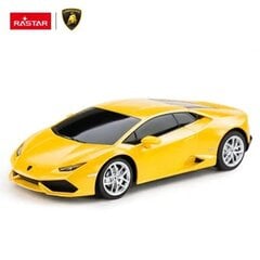 Nuotoliniu būdu valdomas automobilis Lamborghini Huracan Rastar, geltonas kaina ir informacija | Žaislai berniukams | pigu.lt