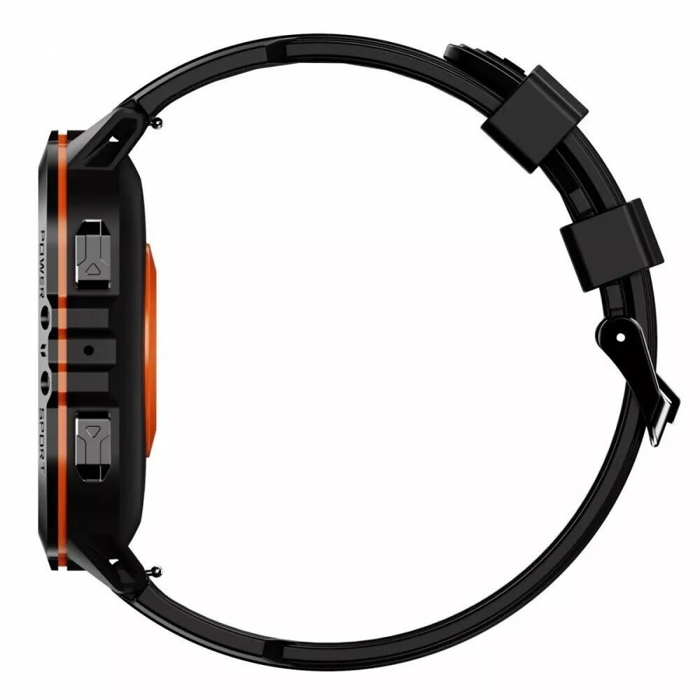 Oukitel BT20 Black/Orange kaina ir informacija | Išmanieji laikrodžiai (smartwatch) | pigu.lt