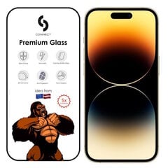 Connect Corning Gorilla Ultra Strong 3D stiklą, skirtą Apple iPhone 14 Pro kaina ir informacija | Apsauginės plėvelės telefonams | pigu.lt