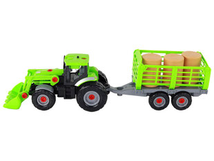 Трактор с прицепом и отверткой DIY цена и информация | Игрушки для мальчиков | pigu.lt
