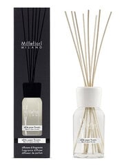 Namų kvapas su lazdelėmis Millefiori Milano White Paper Flowers, 250 ml kaina ir informacija | Namų kvapai | pigu.lt