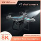 Dronas KY102 8K Dual-Camera HD kaina ir informacija | Dronai | pigu.lt