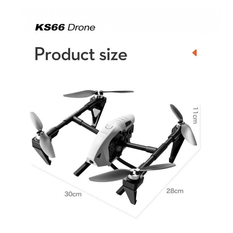 KS66 dronas su 8K HD kamera, 5G Wi-Fi цена и информация | Dronai | pigu.lt