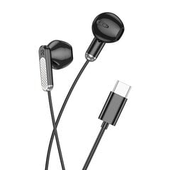 Borofone Earphones BM89 Surpass with microphone Type C black цена и информация | Наушники | pigu.lt