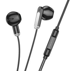 Borofone Earphones BM89 Surpass with microphone Type C black цена и информация | Наушники | pigu.lt