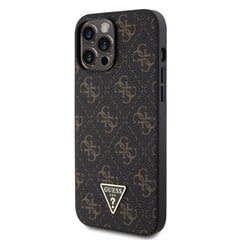Guess PU Leather 4G Triangle Metal Logo Case цена и информация | Чехлы для телефонов | pigu.lt