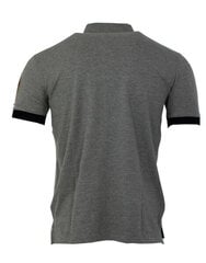 Polo marškinėliai vyrams Aeronautica Militare 51630-5, pilki kaina ir informacija | Vyriški marškinėliai | pigu.lt