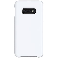 Твердый силиконовый чехол (TPU) „Shell“ - белый (Galaxy S10e) цена и информация | Чехлы для телефонов | pigu.lt