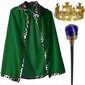 Karaliaus kostiumas, 3 dalių цена и информация | Karnavaliniai kostiumai | pigu.lt