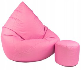 Погремушка с пуфом Pufini, розовый цена и информация | Кресла-мешки и пуфы | pigu.lt