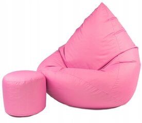 Погремушка с пуфом Pufini, розовый цена и информация | Кресла-мешки и пуфы | pigu.lt