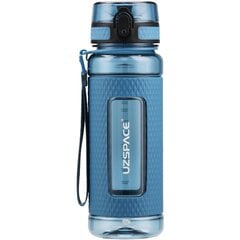 Бутылка для воды UZSPACE Tritan 800 мл без бисфенола, синяя цена и информация | Фляга | pigu.lt
