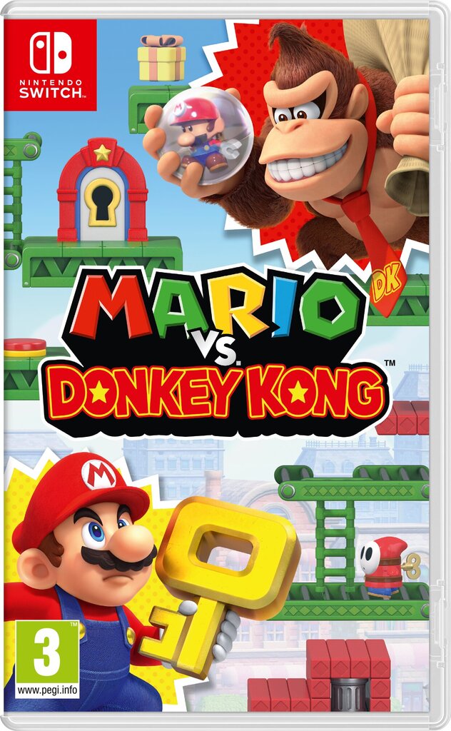 Mario vs. Donkey Kong Nintendo Switch/Lite kaina ir informacija | Kompiuteriniai žaidimai | pigu.lt