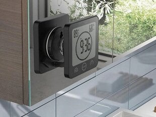 Водонепроницаемые часы для ванной/кухни с ЖК-дисплеем цена и информация | Часы | pigu.lt