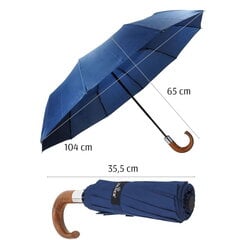 Skėtis SK3-WK-ZIL-214-BLU, mėlynas kaina ir informacija | Moteriški skėčiai | pigu.lt