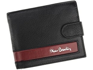Vyriška piniginė Pierre cardin Tilak26-324A, juoda-raudona kaina ir informacija | Vyriškos piniginės, kortelių dėklai | pigu.lt