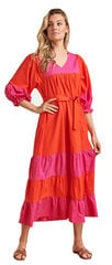 Suknelė moterims 23059-250-445, oranžinė kaina ir informacija | Suknelės | pigu.lt