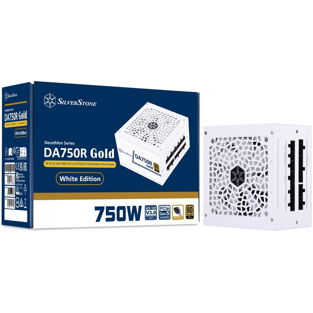 SilverStone DA750R Gold kaina ir informacija | Maitinimo šaltiniai (PSU) | pigu.lt