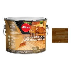 Aliejus medienai Altax, tikas, 2,5L kaina ir informacija | Impregnantai, priežiūros priemonės | pigu.lt