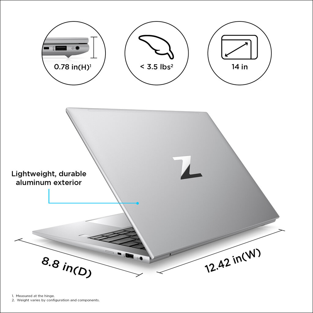 HP ZBook Firefly 14 G9 kaina ir informacija | Nešiojami kompiuteriai | pigu.lt