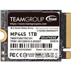 Team Group MP44S kaina ir informacija | Vidiniai kietieji diskai (HDD, SSD, Hybrid) | pigu.lt