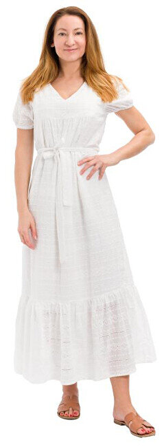 Suknelė moterims 23357-000, balta цена и информация | Suknelės | pigu.lt
