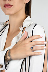 Žiedas moterims Brilio Silver RI031W kaina ir informacija | Žiedai | pigu.lt