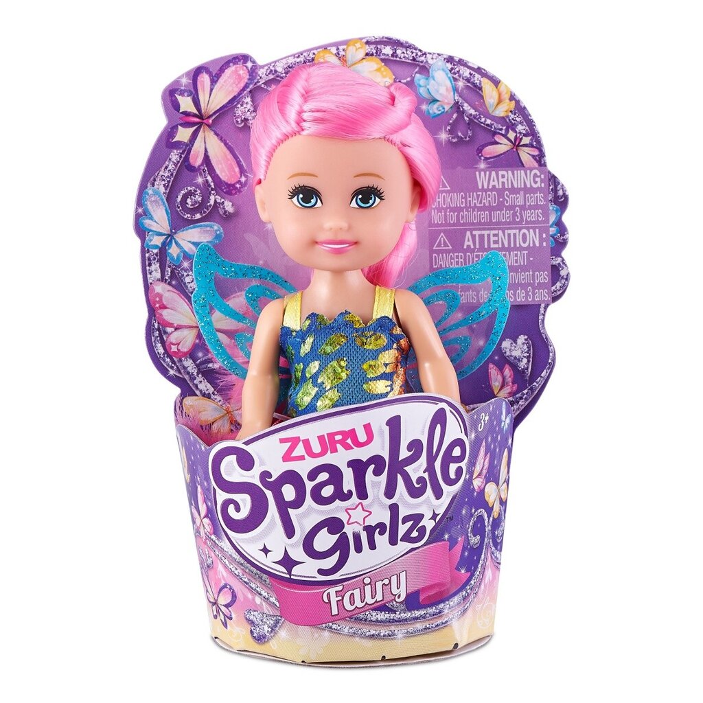 Lėlė Sparkle Girlz Fairy Cupcake Zuru, 48 vnt, 11 cm. цена и информация | Žaislai mergaitėms | pigu.lt