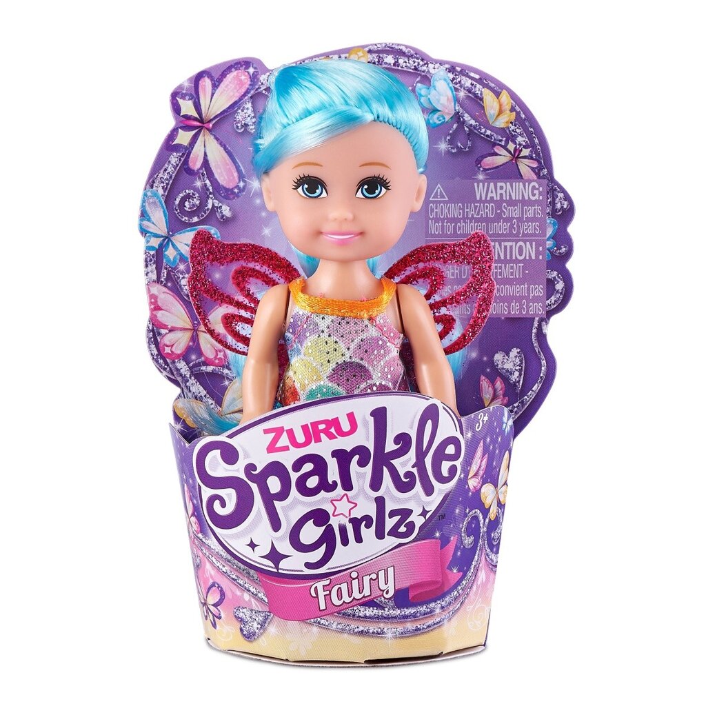 Lėlė Sparkle Girlz Fairy Cupcake Zuru, 48 vnt, 11 cm. цена и информация | Žaislai mergaitėms | pigu.lt