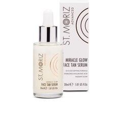 Veido įdegio serumas St. Moriz Advanced Miracle Glow, 30 ml цена и информация | Кремы для автозагара | pigu.lt