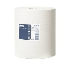 Однослойные бумажные полотенца Tork Basic M2  280 м, белые цена и информация | Туалетная бумага, бумажные полотенца | pigu.lt