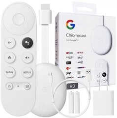 Google Chromecast HD цена и информация | ТВ-приемники, тюнеры | pigu.lt