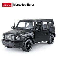 Nuotoliniu būdu valdomas automobilis Mercedes G63 Rastar, juodas kaina ir informacija | Žaislai berniukams | pigu.lt