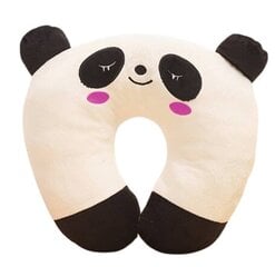 U-formos kaklo pagalvė Panda, 28x28cm kaina ir informacija | Autokėdučių priedai | pigu.lt
