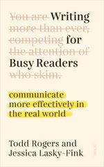 Writing for Busy Readers цена и информация | Книги по экономике | pigu.lt