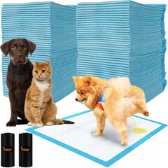Одноразовые подстилки для животных Purlov, 60x60 см, 100 шт.  цена и информация | Средства по уходу за животными | pigu.lt