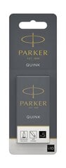 Tušinuko papildymas Parker Quink 1950206, 10 vnt. kaina ir informacija | Rašymo priemonės | pigu.lt