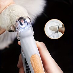 Ножницы для стрижки когтей с LED-подсветкой для собак и кошек Smurf цена и информация | Средства по уходу за животными | pigu.lt