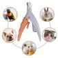 Šunų ir kačių nagų kirpimo žirklės su Led šviesa Smurf kaina ir informacija | Priežiūros priemonės gyvūnams | pigu.lt