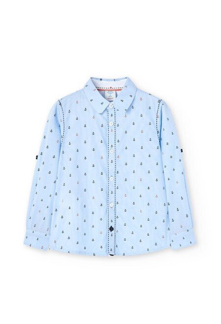 Marškiniai mergaitėms Boboli 738356, mėlyna kaina ir informacija | Marškinėliai mergaitėms | pigu.lt